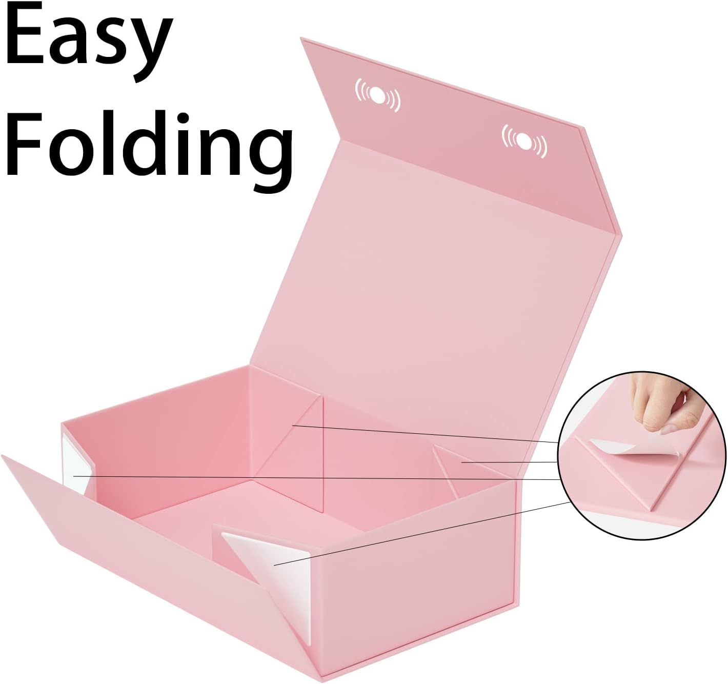Customizable Logo Magnetic Book Box Candle and Perfume Magnetic Closure Packaging Box