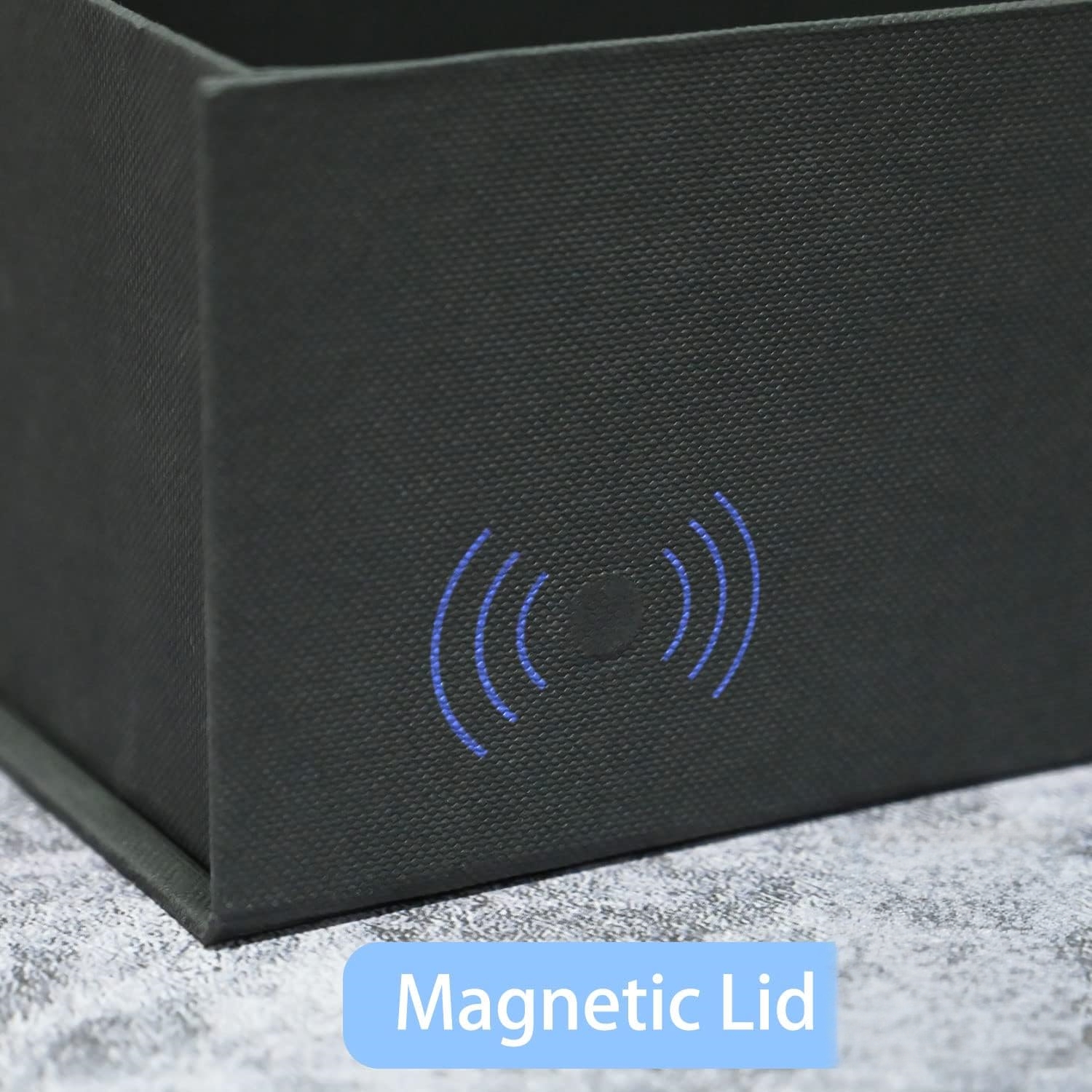 Custom Printing Logo Rigid Cardboard Foldable Paper Folding Packaging Boxes Black Magnetic Gift Box