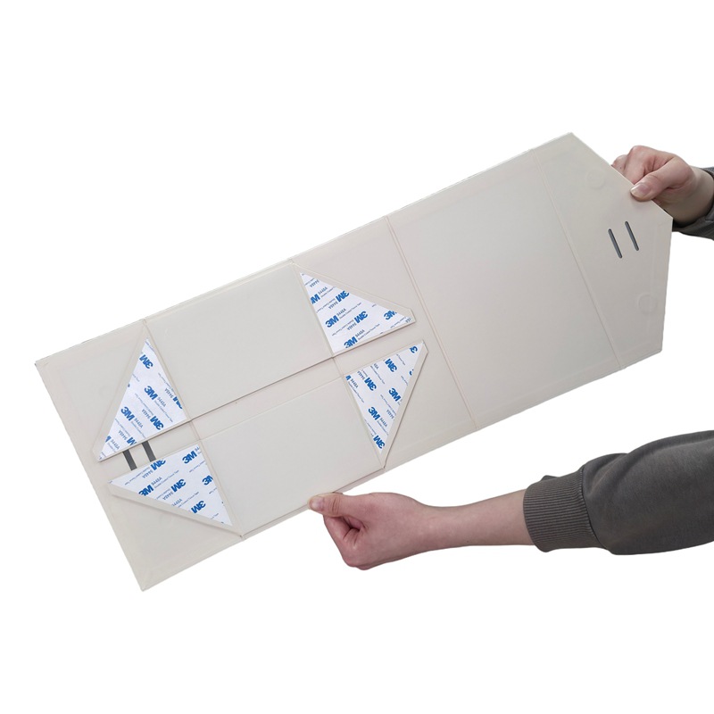 Customizable One Piece Foldable Large Magnetic Gift Box with Magnetic Closure for Cosmetics and Gift