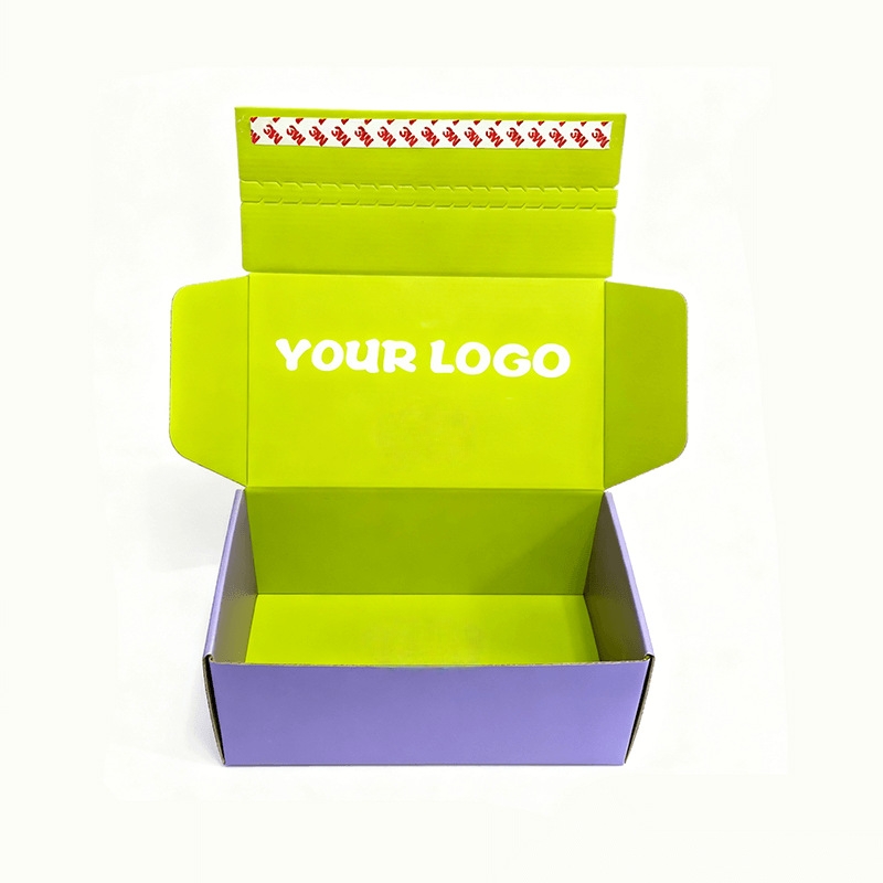 Wholesale Recyclable Corrugated Mailer Box for Ecommerce Clothing Packaging