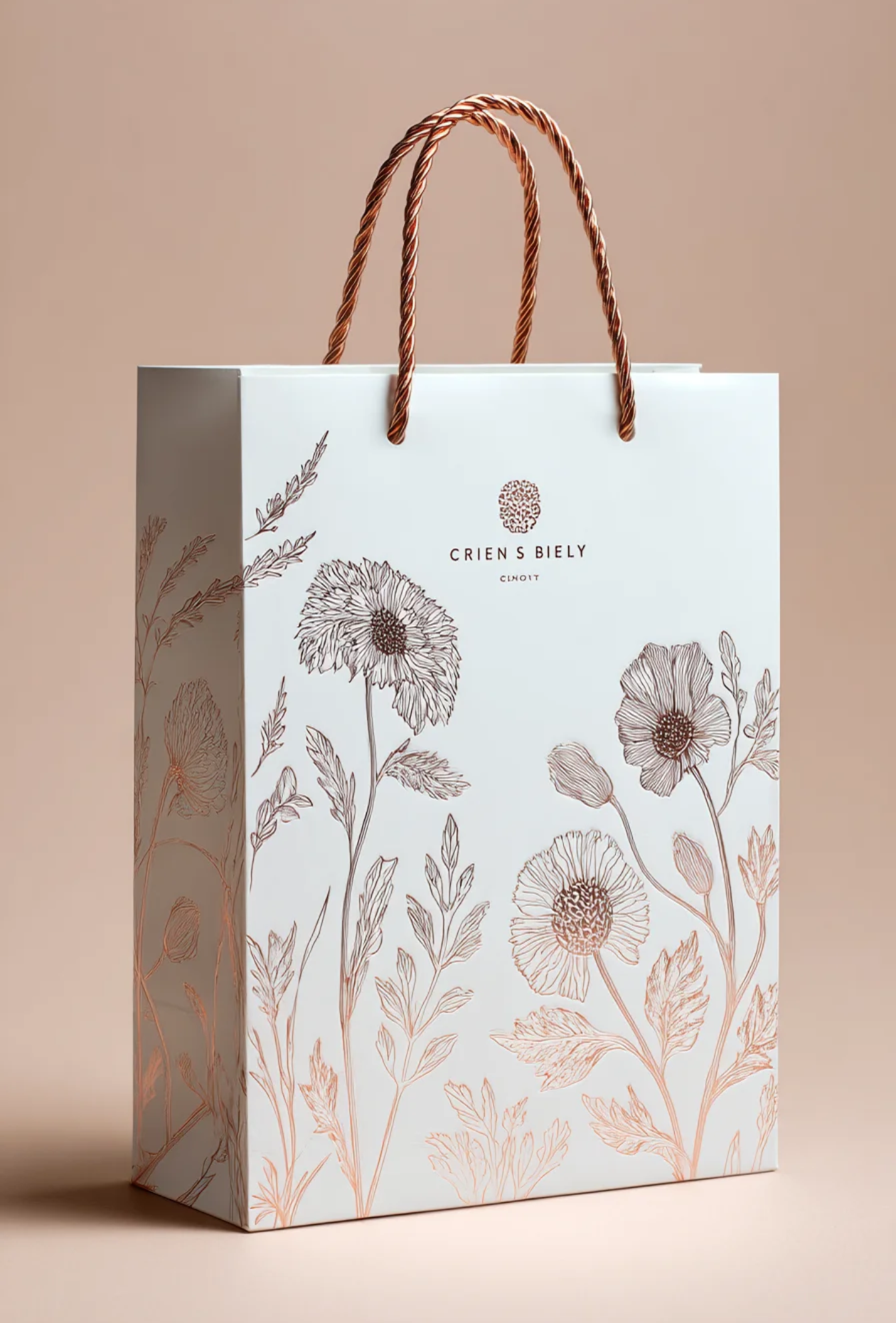 Luxury Matte Laminated Paper Shopping Bags for High End Retail Packaging and Branding