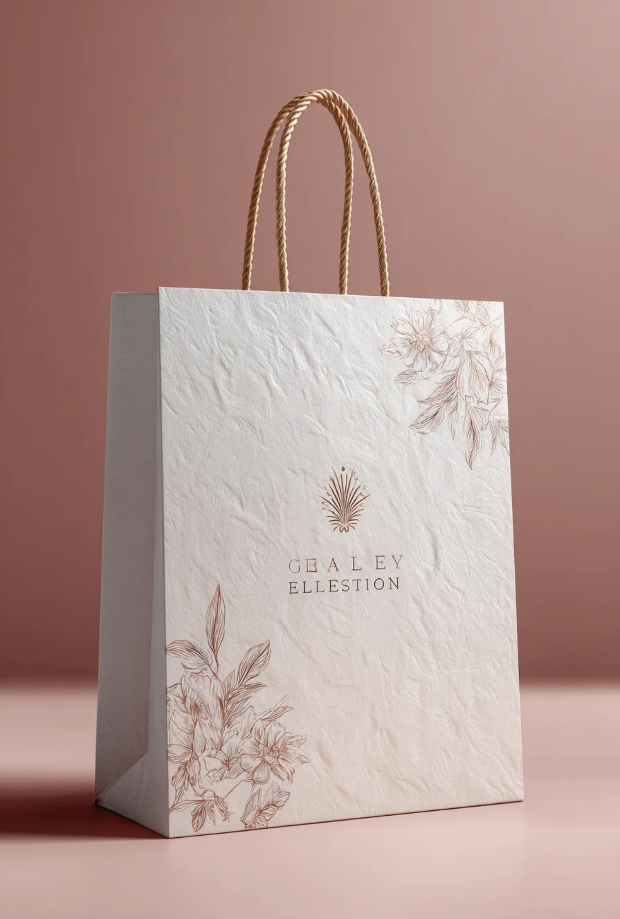 Luxury Matte Laminated Paper Shopping Bags for High End Retail Packaging and Branding