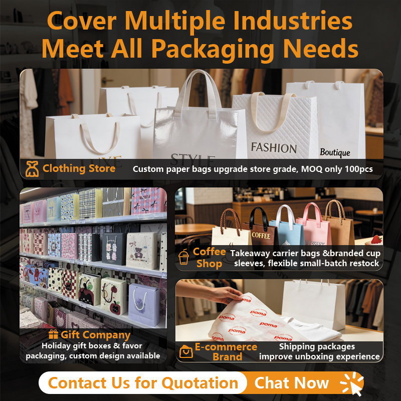 Premium Paper Shopping Bags with Ribbon Handles for Luxury Gift and Boutique Packaging
