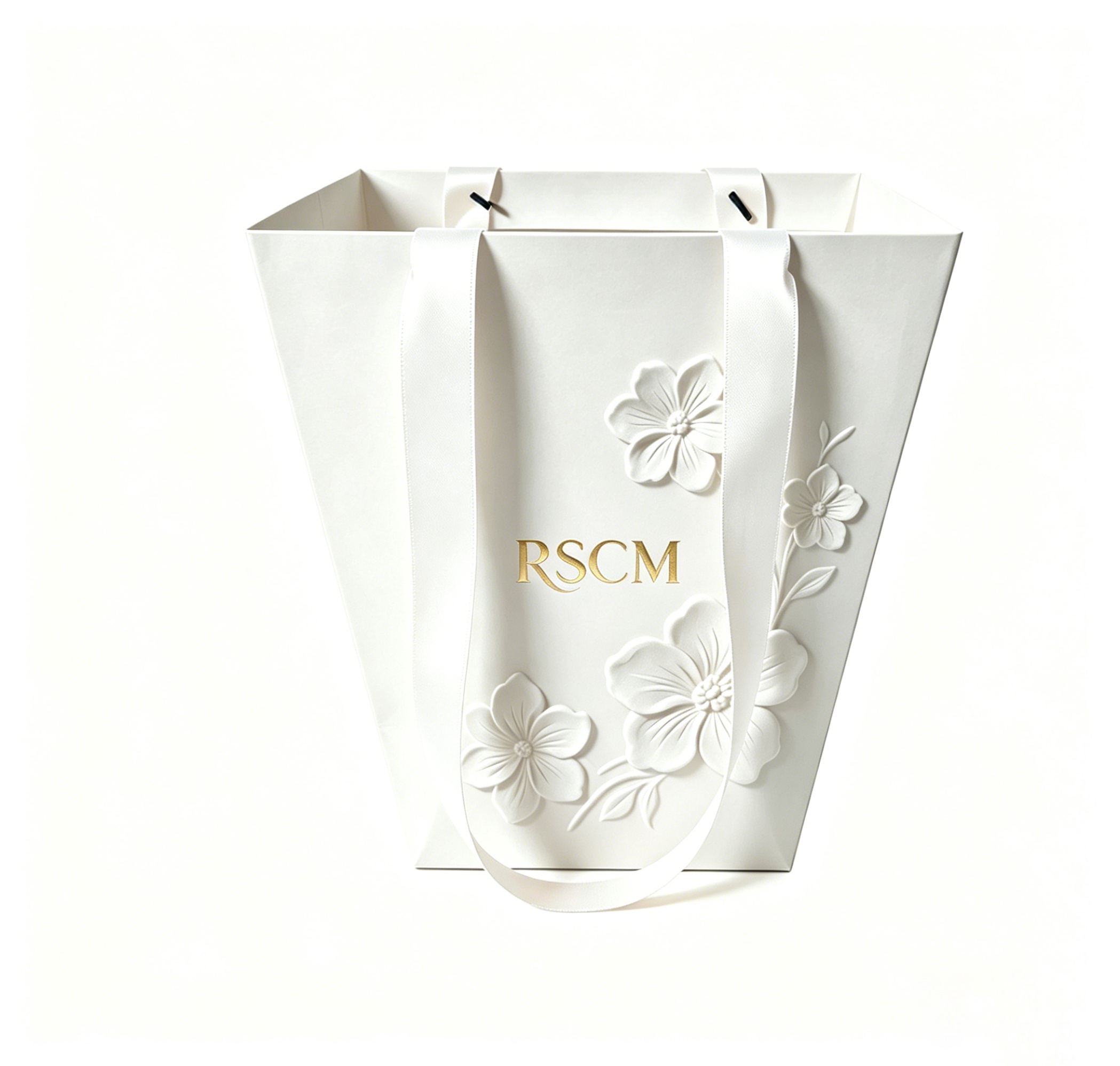 Luxury Matte Laminated Paper Shopping Bags for High End Retail Packaging and Branding