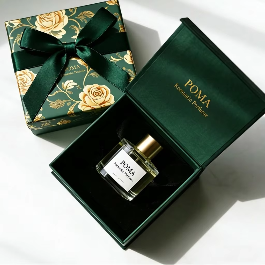 OEM Factory Luxury Perfume Packaging Box Magnetic Rigid Gift Box Custom Logo for Fragrance Brand
