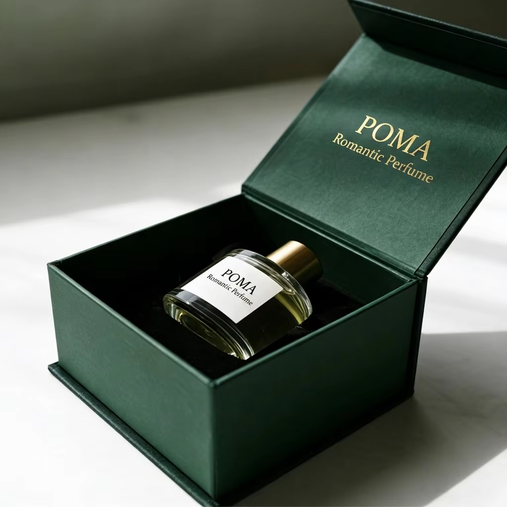 OEM Factory Luxury Perfume Packaging Box Magnetic Rigid Gift Box Custom Logo for Fragrance Brand