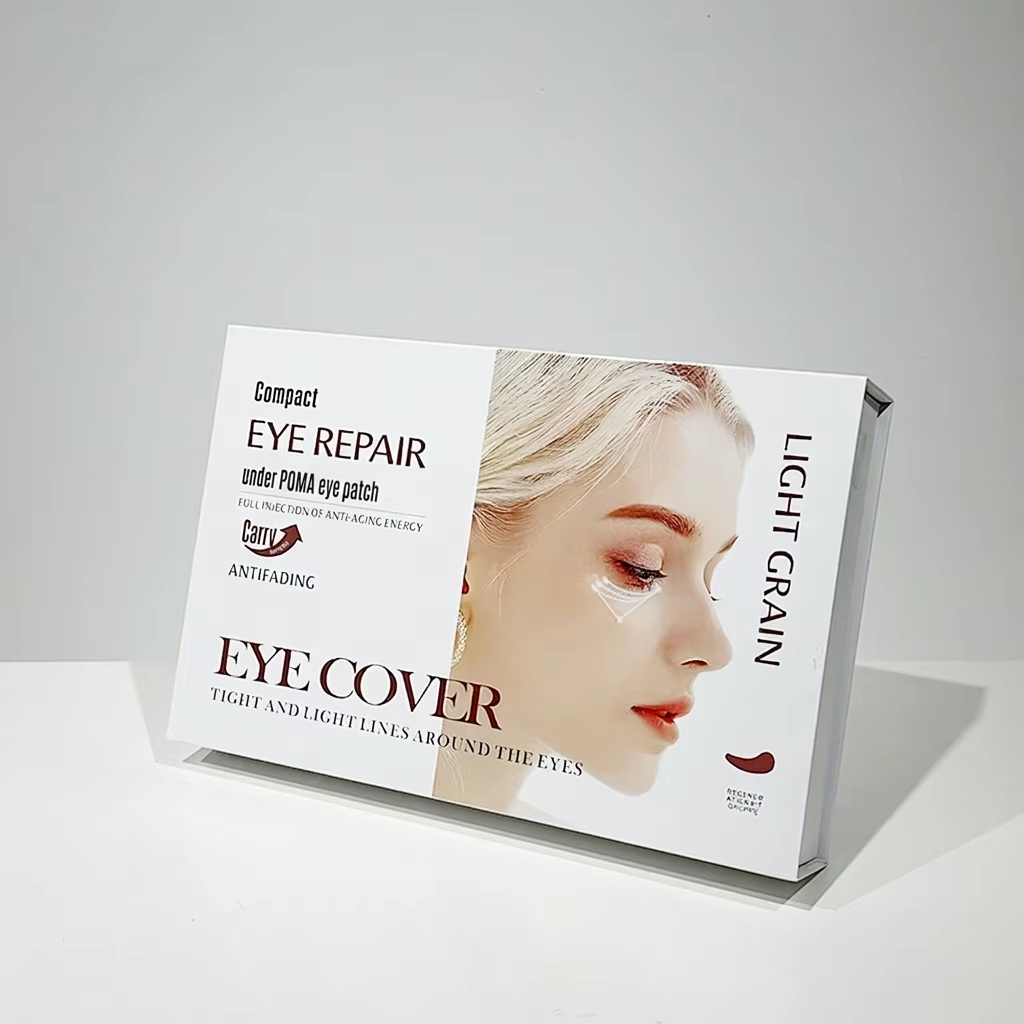 Custom Cosmetic Skincare Gift Box Packaging Folding Rigid Box for Beauty Eye Care Set