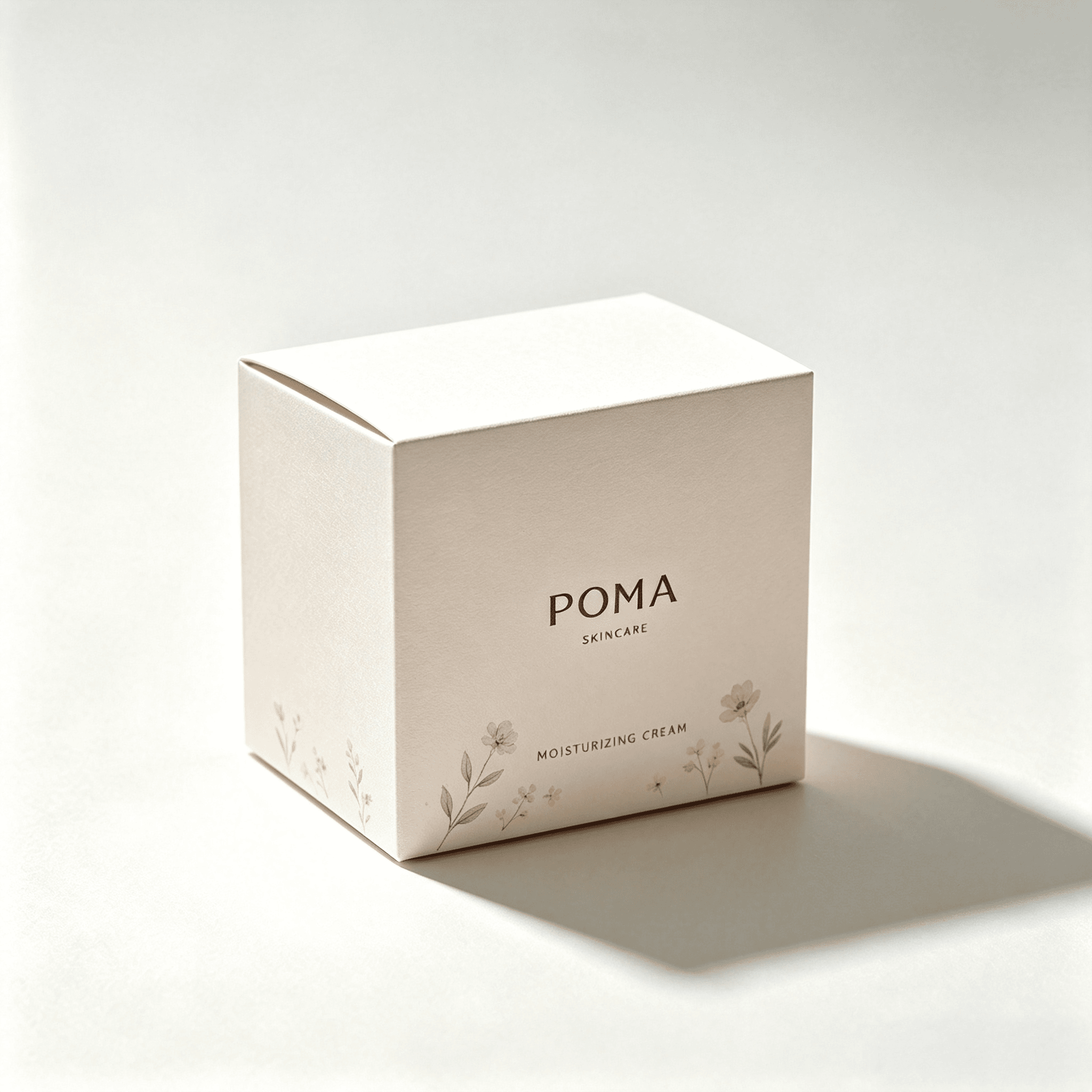 POMA SKINCARE Boxes – Premium Packaging for Balancing Lotion & Skincare Essentials