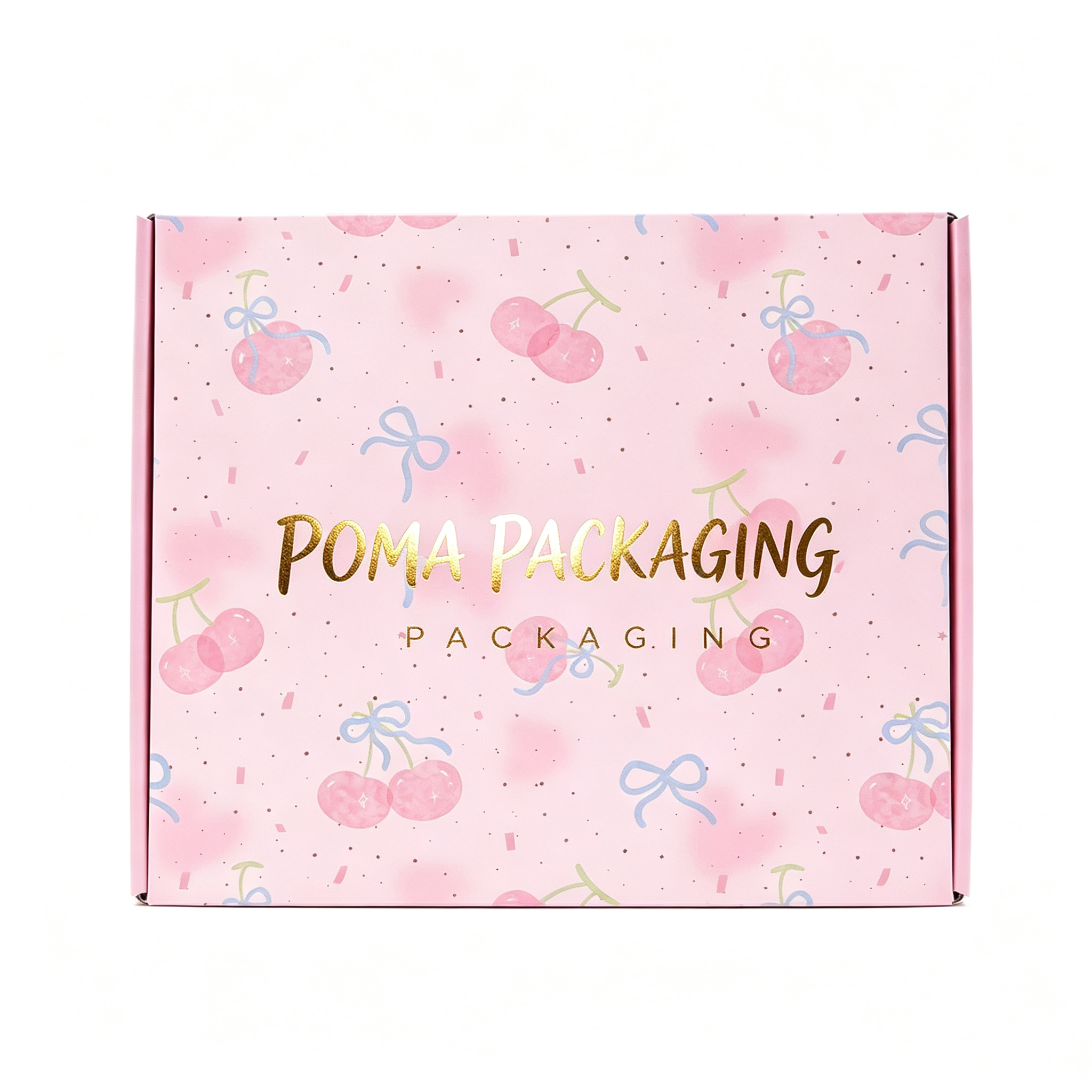 Custom Pink Printed Corrugated Mailer Box for Beauty Gift Subscription and E-commerce Packaging