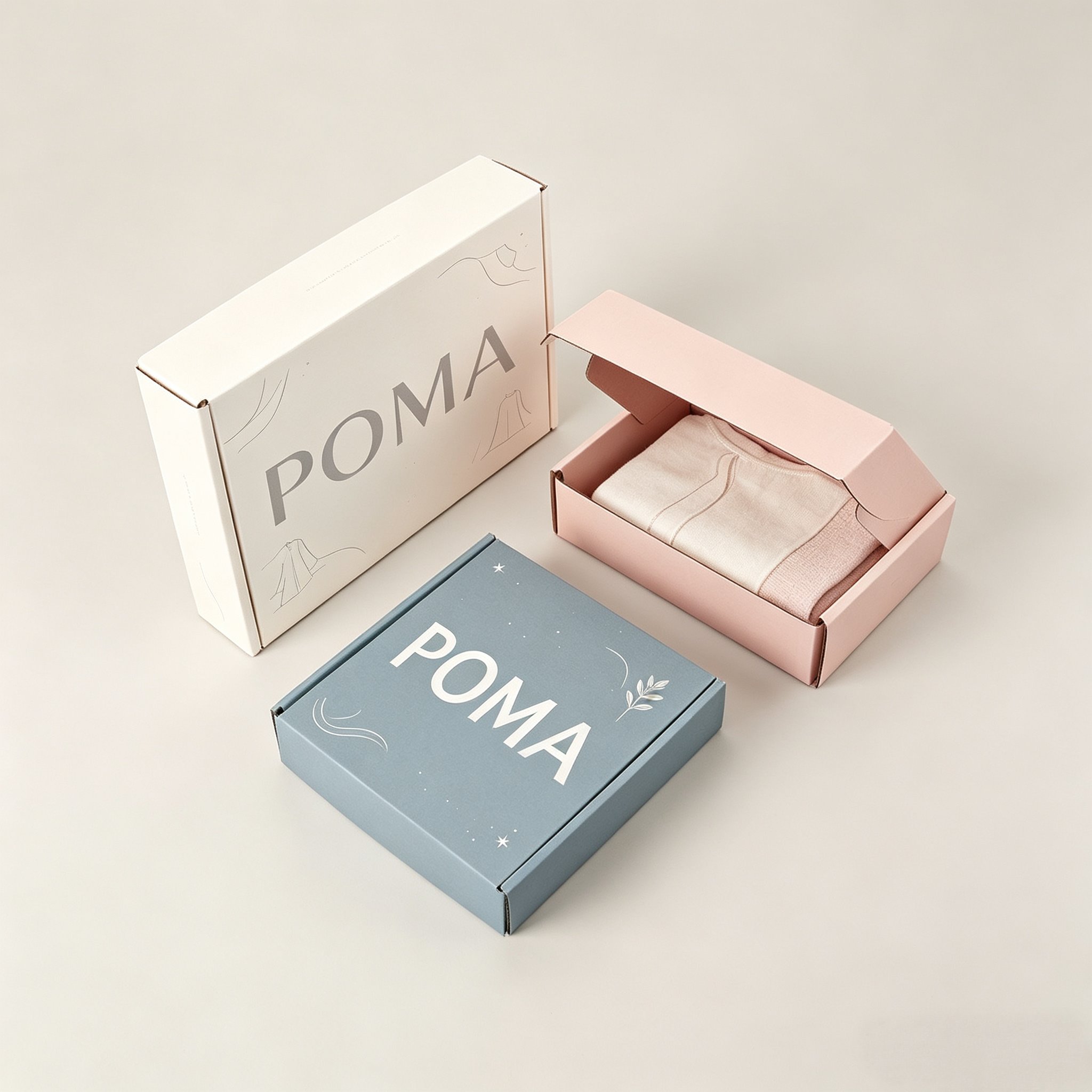 Custom Printed Pink Corrugated Airplane Box for Clothing Gift and E-commerce Packaging