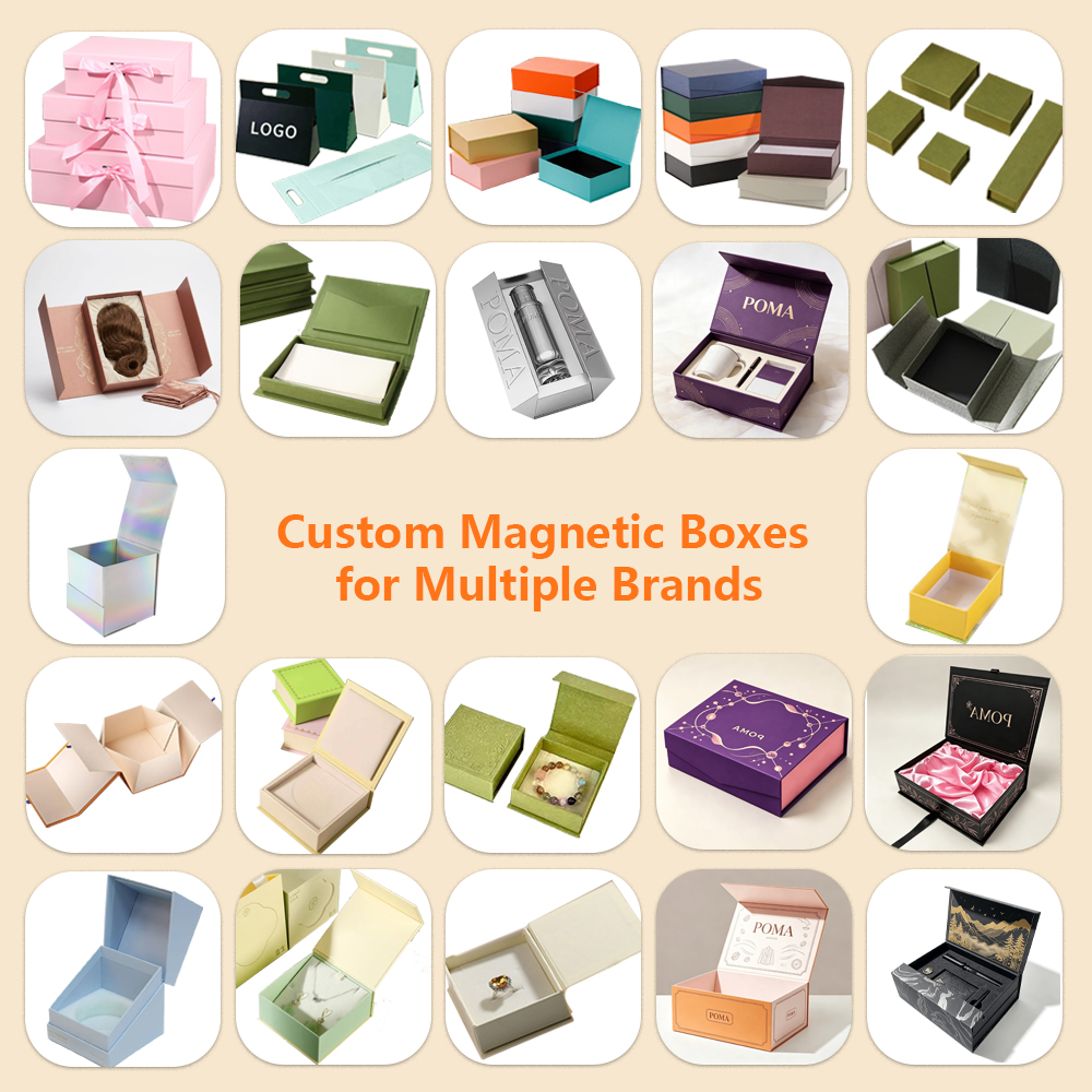 Personalized Pink Rigid Pen Gift Box Floral Embossed Custom Size for Corporate Graduation