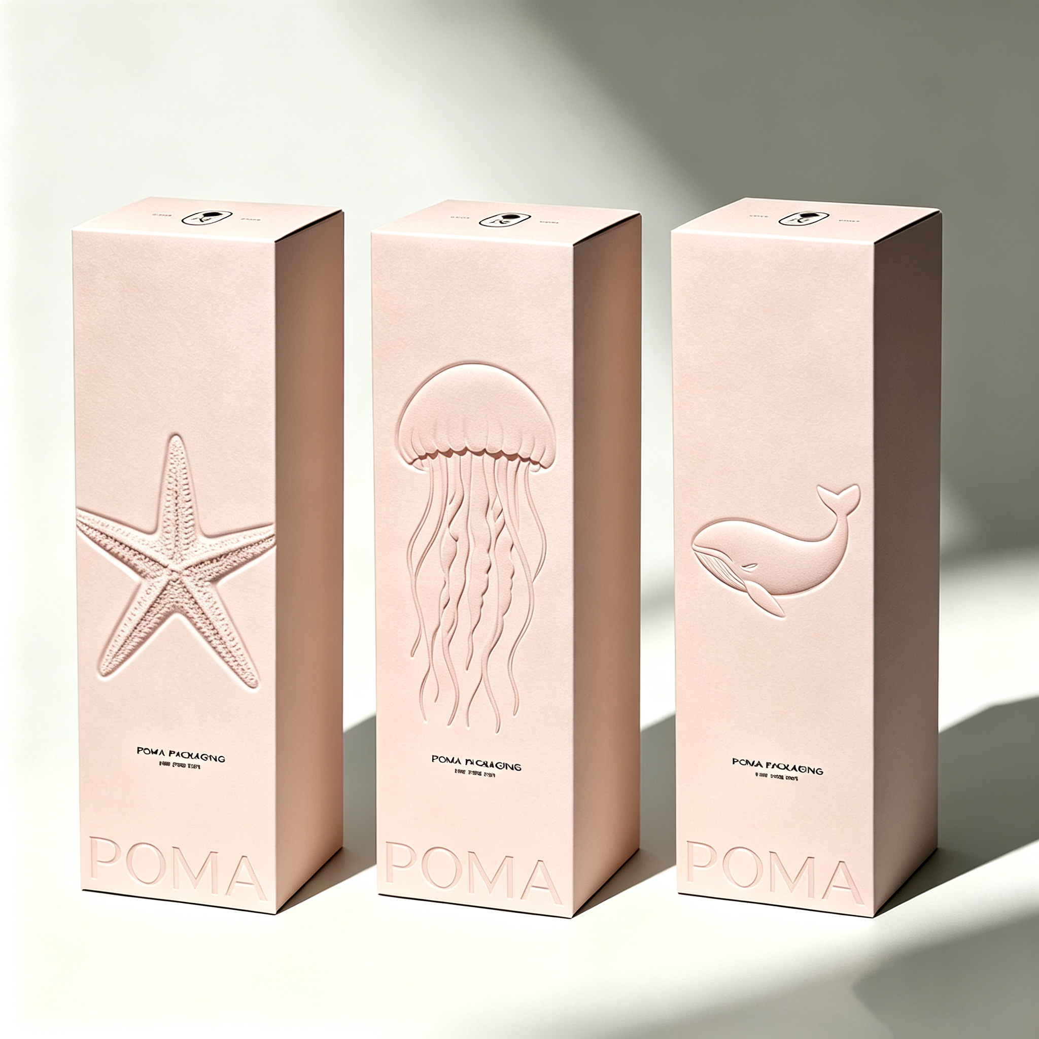 Custom Gold Foil Cosmetic Packaging Box Fresh Green Paper Box For Serum Cream Essential Oil Skincare